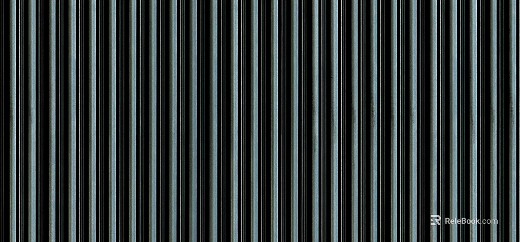 Rolling shutter door texture