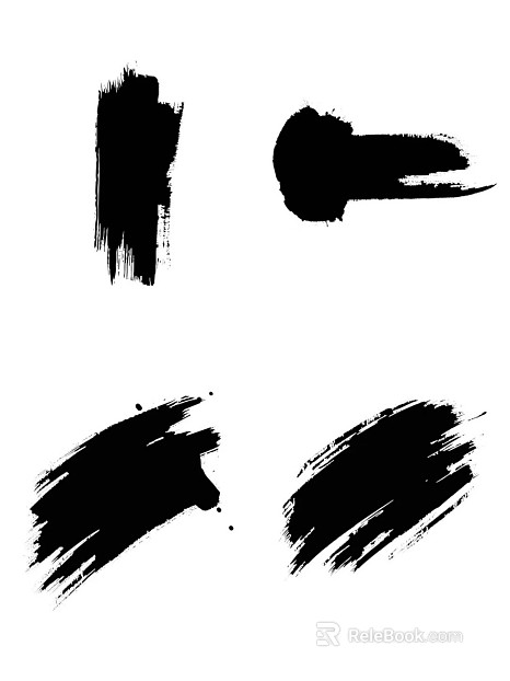 Ink and wash texture