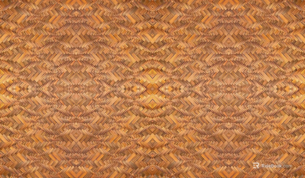 Bamboo weaving texture