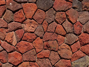 cultural stone red quartzite cultural brick texture (ID:ffaag21389)