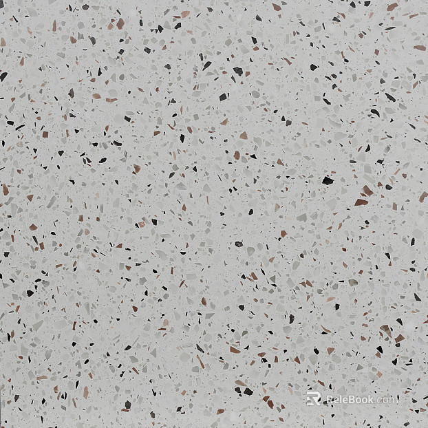terrazzo black dot floor tile texture