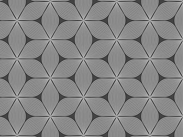 Dark gray geometric pattern wallpaper 3d model