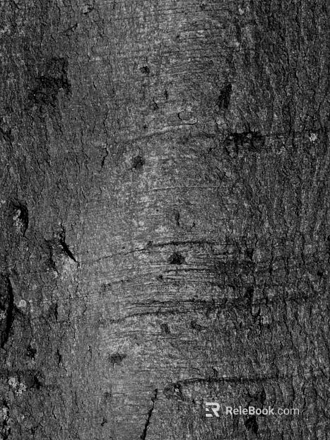 Dark gray-toned bark texture decorative veneer texture