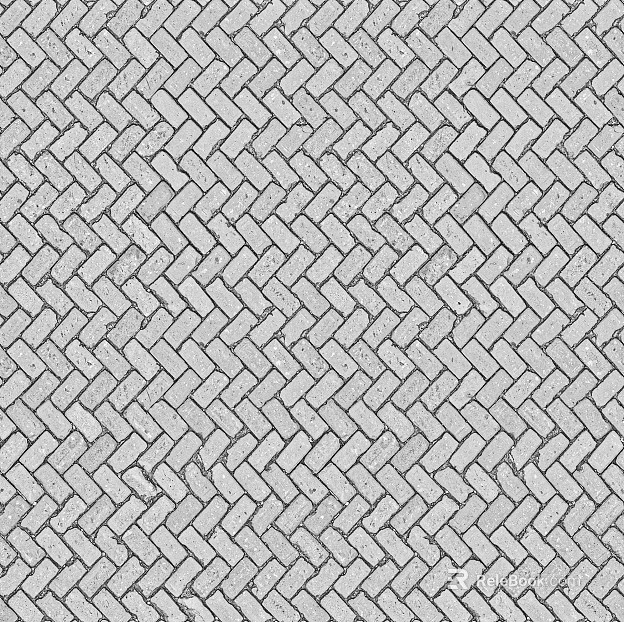 light gray permeable brick pedestrian brick herringstone brick texture