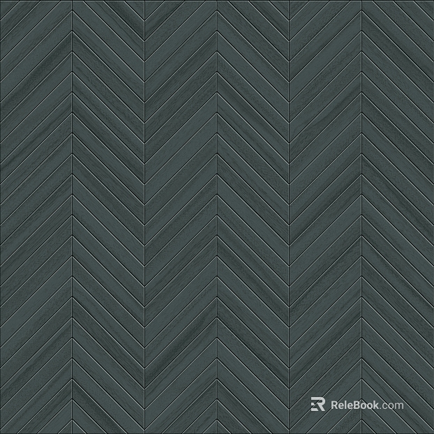 Dark gray fish bone grain wood brick interior wall ground texture