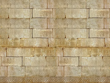 brick wall yellow wall tile texture (ID:ffajf7395)