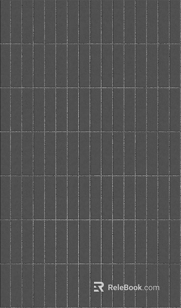 Dark gray strip brick kitchen and bathroom wall texture