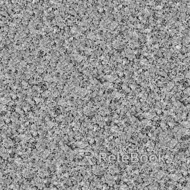 Granite Thick Burned Face Sesame Grey Granite Seamless texture