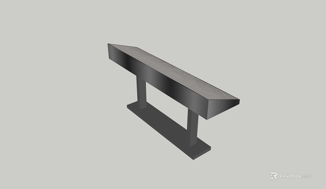 Bright-faced stainless steel interior storage stand texture