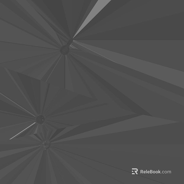 Dark gray radial metal plate decorative surface texture