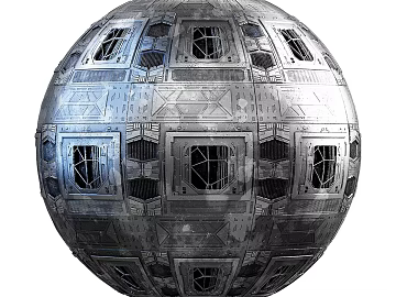 Space capsule PBR texture (ID:ffach138794)