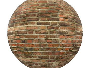 Brick wall PBR texture (ID:ffach441964)