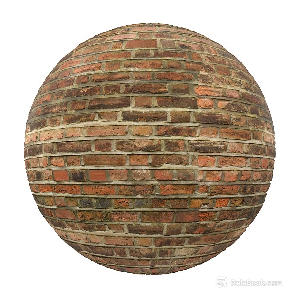 Brick wall PBR texture