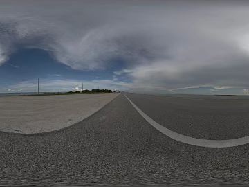 outdoor seaside road daytime cloudy hdr texture (ID:ffabg68401)