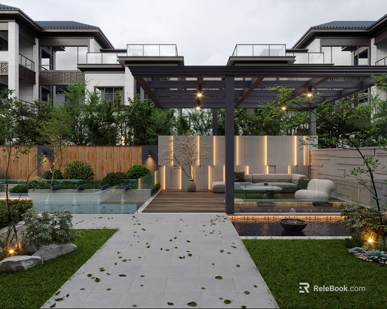 Courtyard Exterior texture