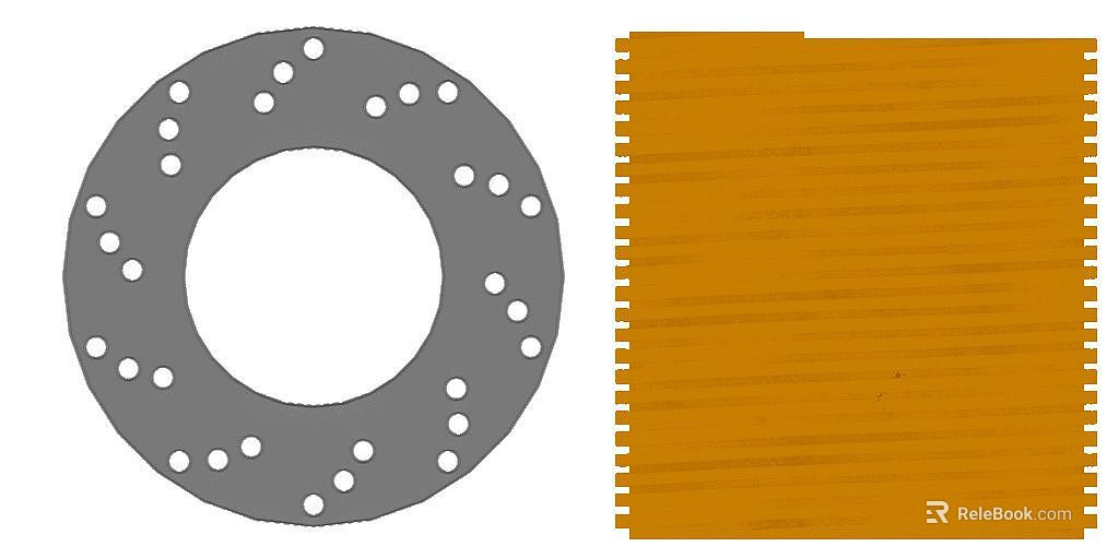 Metal Perforated Panel Yellow Wood Grain Decorative Panel texture