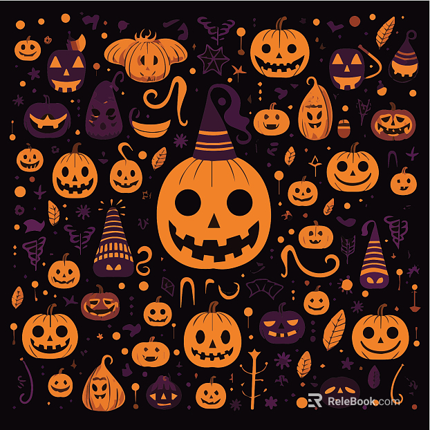 Cartoon Wallpaper Halloween Illustration texture