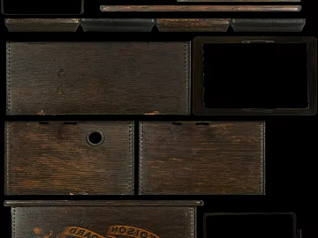 Dark Brown Edison Old Wooden Box Furniture Finish texture (ID:ffaeh028426)