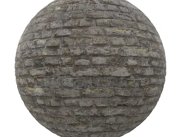 Brick wall PBR texture (ID:ffach640964)