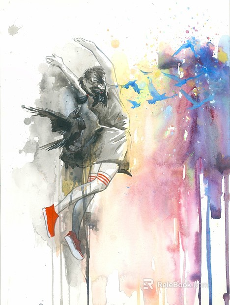 figure painting texture
