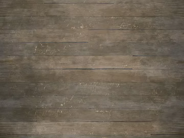 Grey brown distressed old wooden interior flooring 3d model