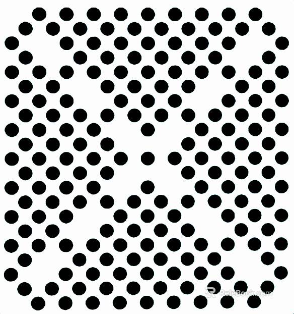 Perforated plate texture