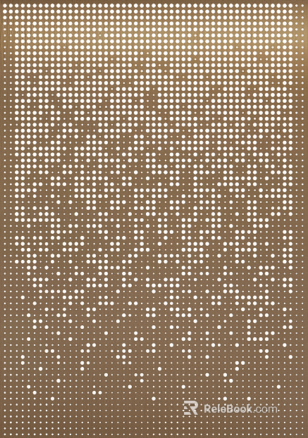 Rose Gold Punched Aluminum Plate texture