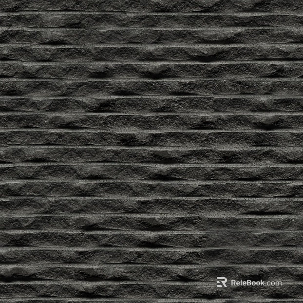 Rock black rubble seamless texture