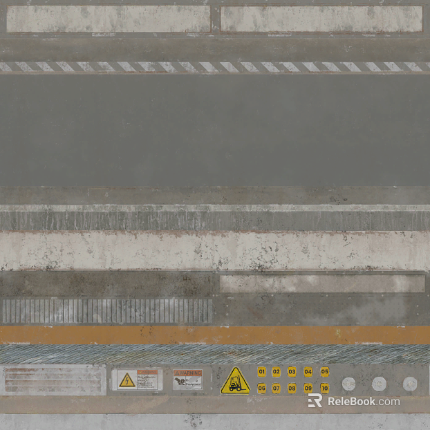 Industrial wind gray cement floor workshop floor texture