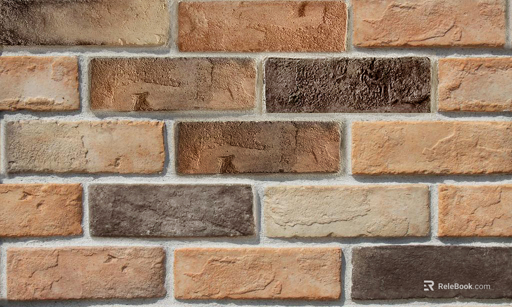 Cultural stone brown exterior wall texture