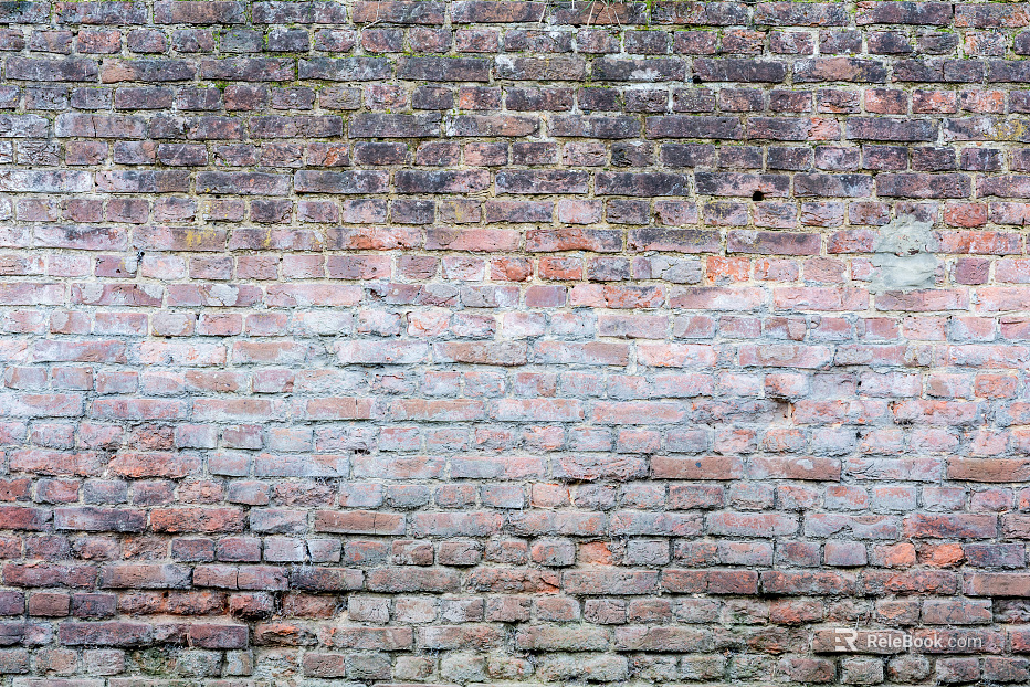 Modern old-fashioned red brick wall industrial wind brick wall dilapidated brick wall texture