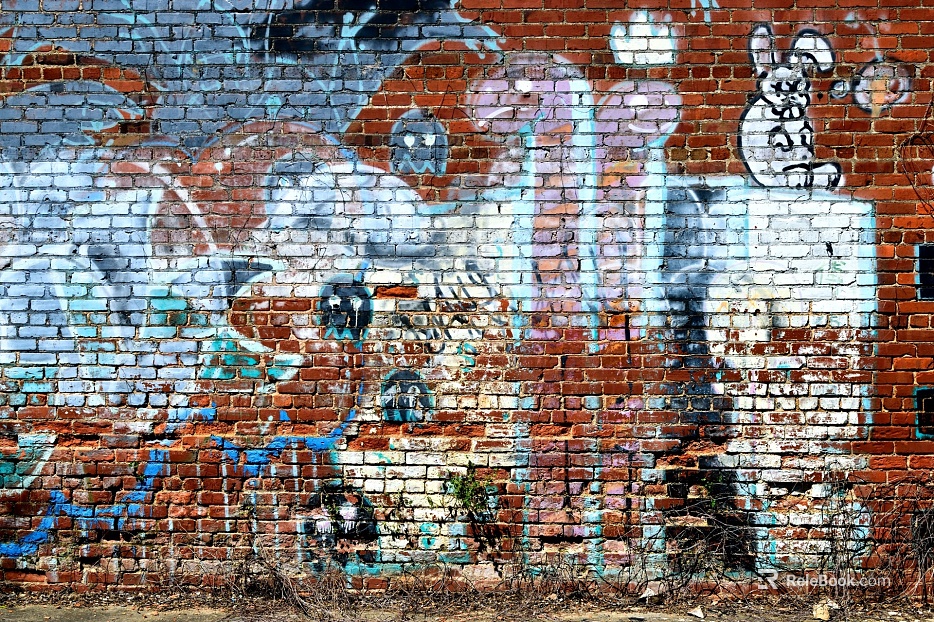 Brick wall texture