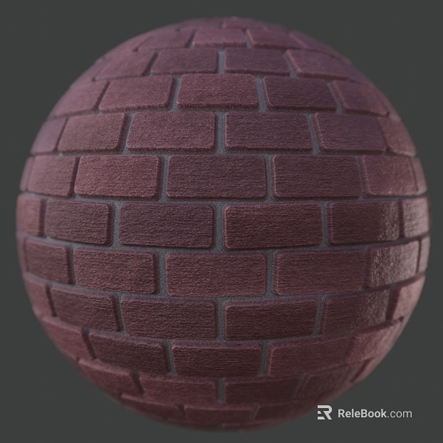 Brick wall PBR texture