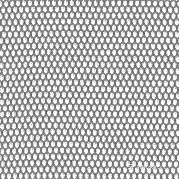 Perforated plate metal texture