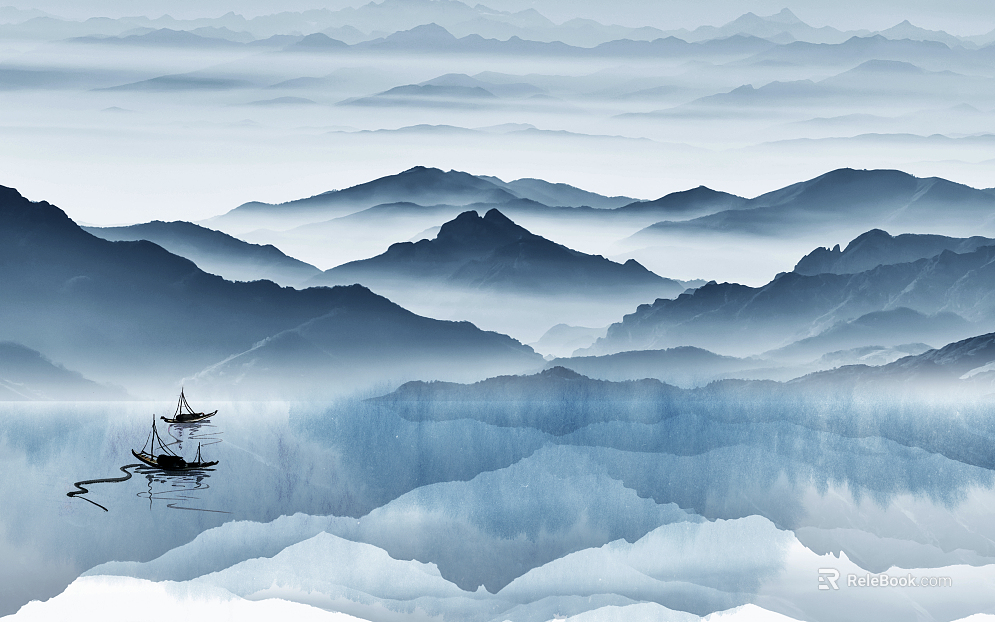 landscape painting texture