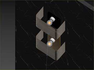 Light gray wood grain wall mounted lamps texture (ID:ffaeh069674)