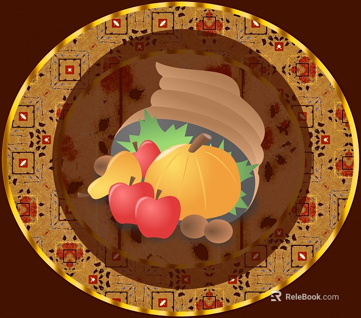 cartoon painting texture