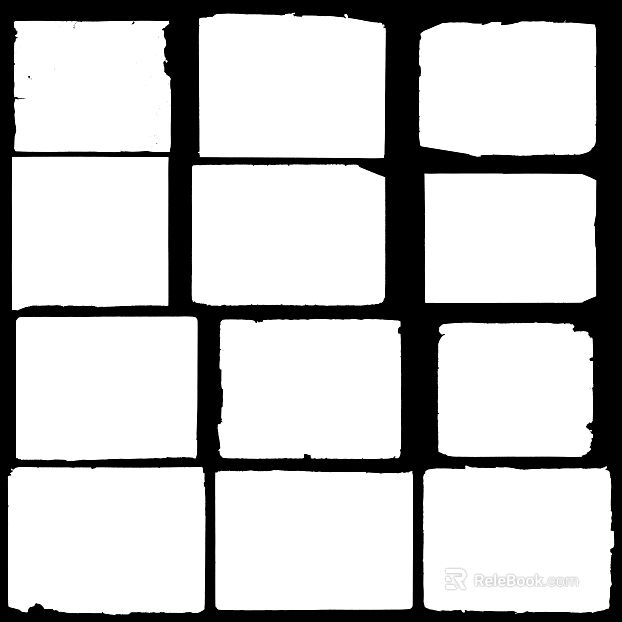 White Antique Brick Wall Building Materials texture