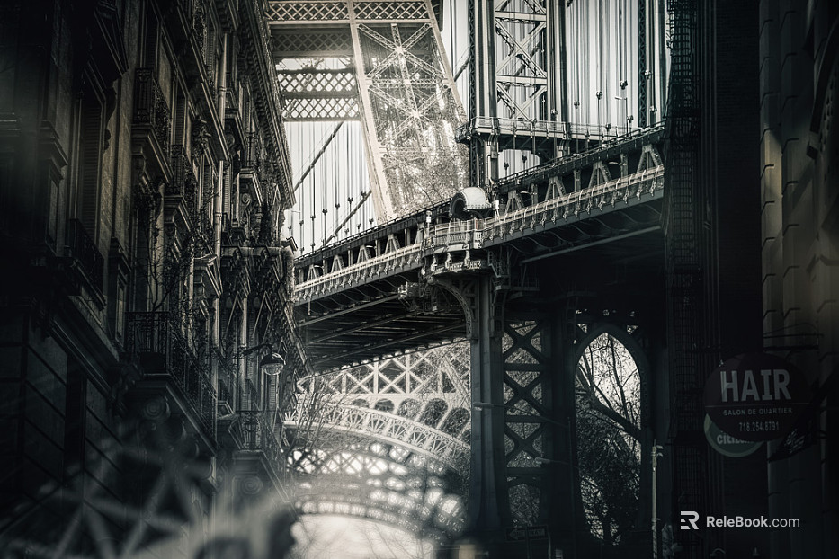 black and white painting texture