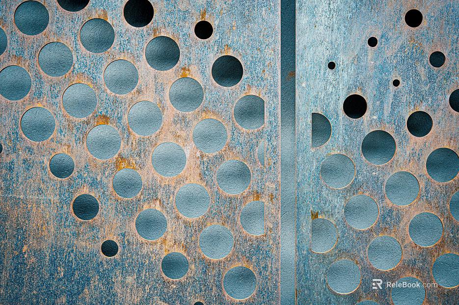 Do the old metal texture