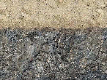 Gray brown rock sandy outdoor ground texture (ID:ffaeh222926)