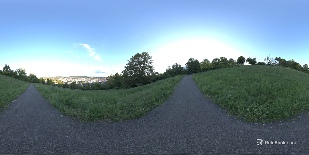 Outdoor Mountain Trails Lawn Daytime HDR texture
