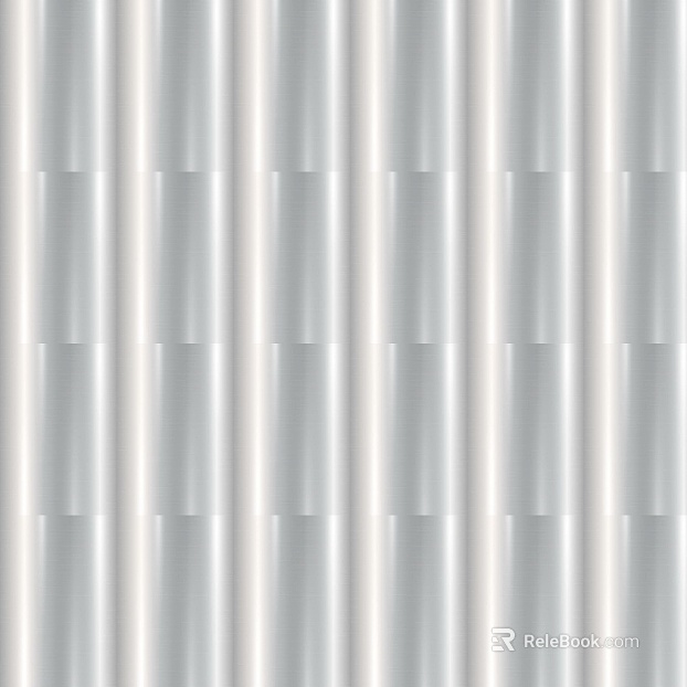 Silver brushed metal wall decor texture