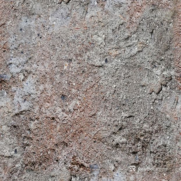 Taupe cement wall base texture