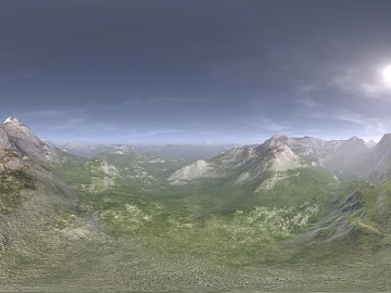 Outdoor Mountain Day HDR Map texture (ID:ffach470091)