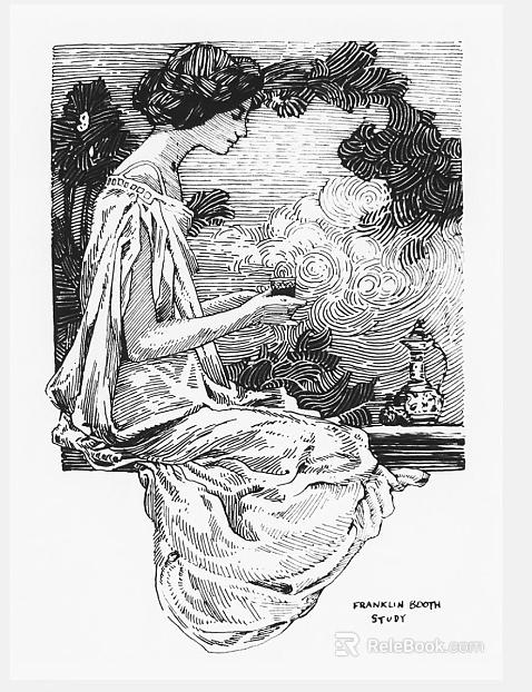 black and white painting texture
