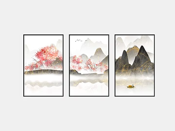 landscape painting texture (ID:ffach130511)
