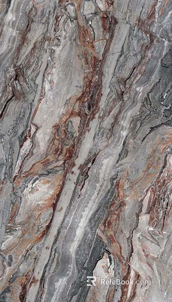 Grey-Brown Vertical Rulo Luxury Stone texture