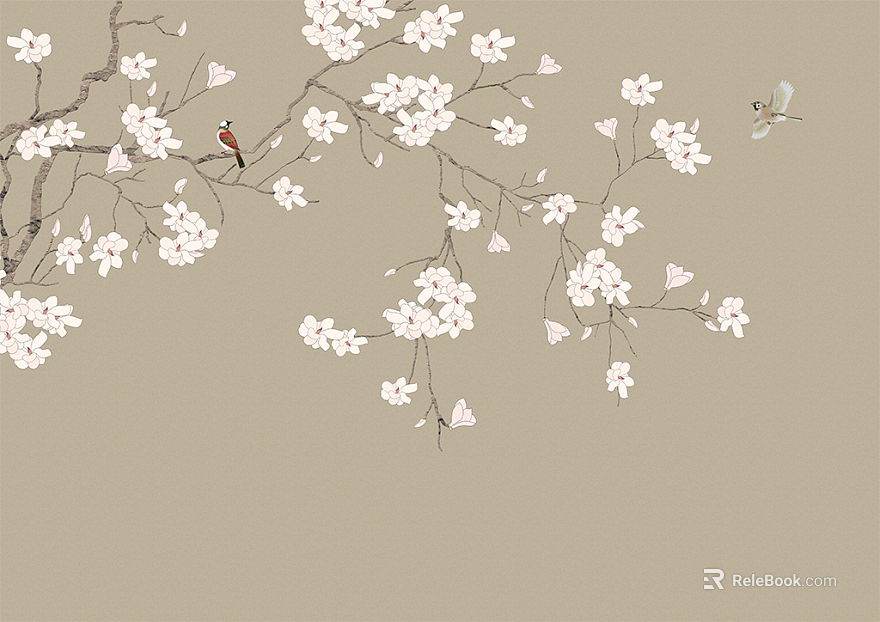 animal and plant pattern texture