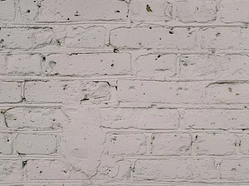 Brick wall white vintage old wall tiles 3d model